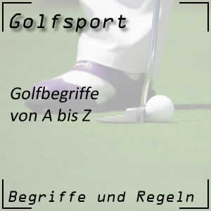 Liste der Golfbegriffe