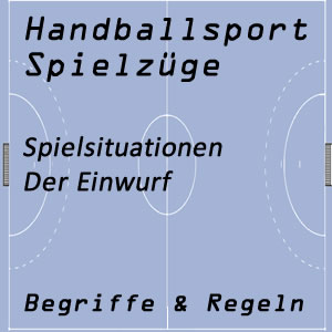 Handball Einwurf