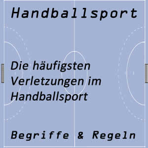 Häufigste Verletzungen im Handball