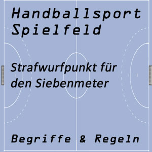 Handball Strafwurfpunkt
