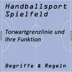 Handball Torwartgrenzlinie