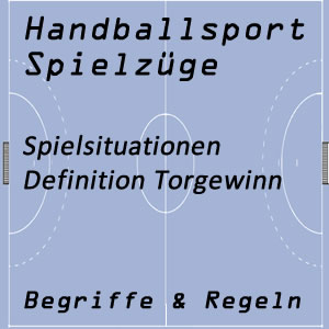 Torgewinn im Handballsport