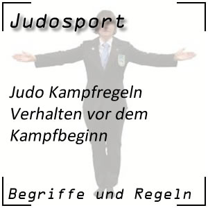 Judo Regeln Kampfbeginn