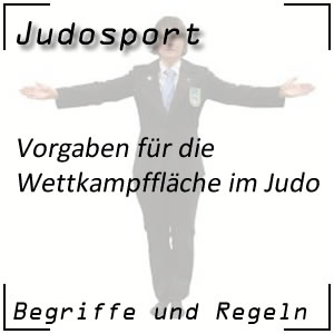 Judo Wettkampffläche