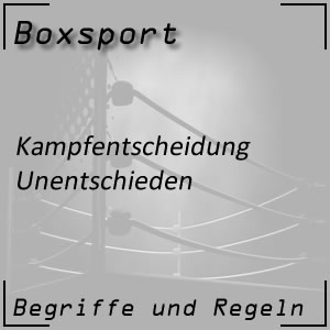 Boxen Unentschieden