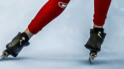 Eisschnelllaufen - Eisschnelllauf 10000 Meter Strecke