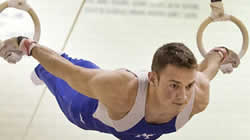 Turnen - Kunstturnen mit Ringe