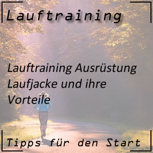 Lauftraining Laufjacke