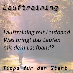 Lauftraining Laufband