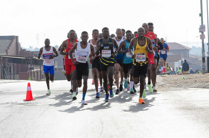Marathonlauf mit F&uuml;hrungsgruppe