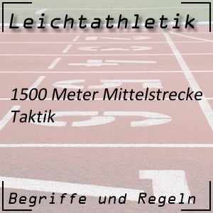 Laufen 1500 m Taktik