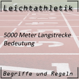 Laufen 5000 m Bewerb