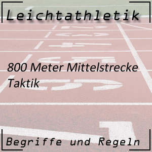 Laufen 800 m Taktik