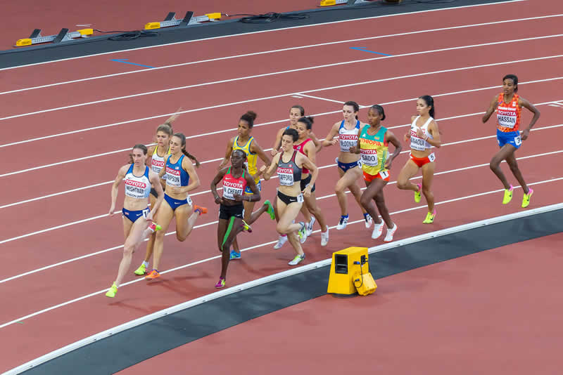 1500-Meter-Lauf in der Leichtathletik