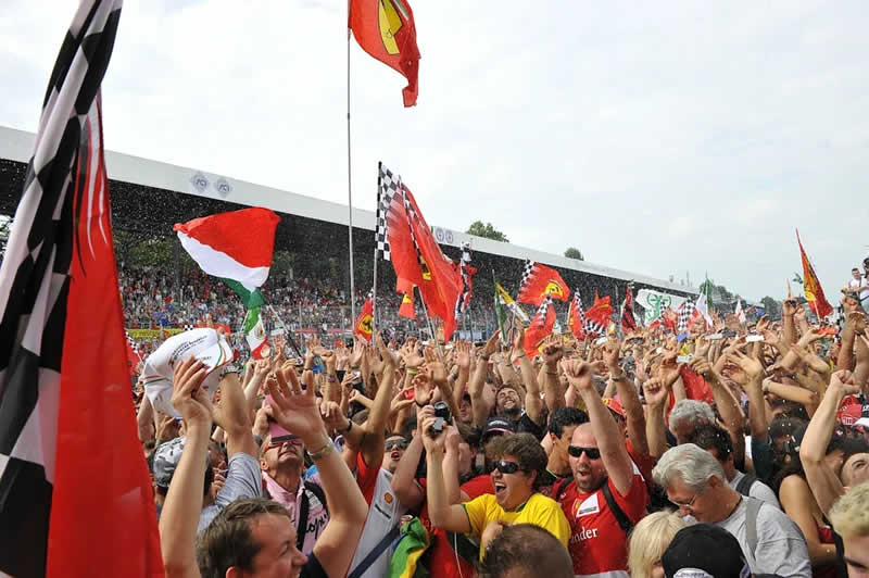 Fans bei der Formel 1