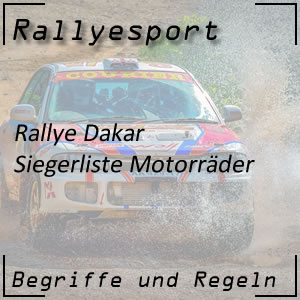 Rallye Dakar Sieger Motorrad