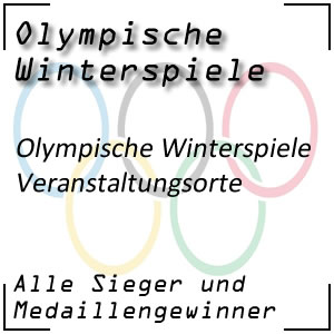 Olympische Winterspiele Veranstaltungsorte