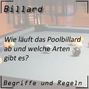 Billardvariante Poolbillard