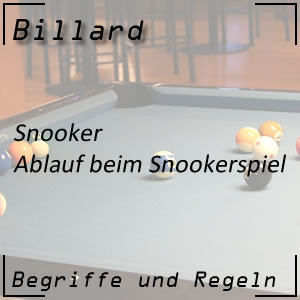 Snooker Spielablauf