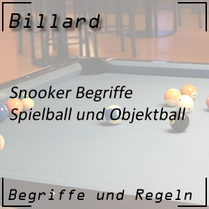 Snooker Spielball Objektball