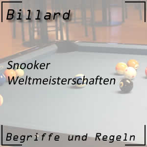 Snooker-Weltmeisterschaft