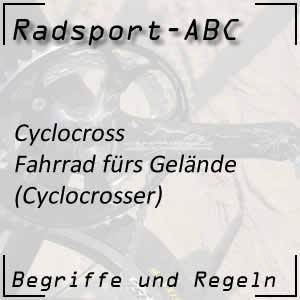 Cyclocrosser Fahrrad für Querfeldein Rennen