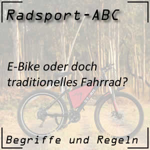 E-Bike vs. normales Fahrrad