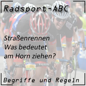 Radsport am Horn ziehen