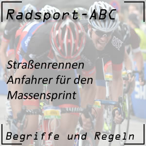 Anfahrer für den Massensprint