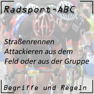 Radsport Attackieren