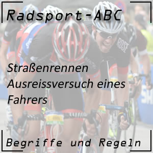 Radsport Ausreissversuch