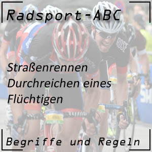 Radsport Durchreichen