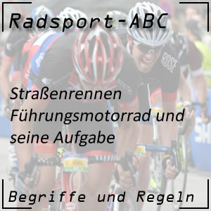 Radsport Führungsmotorrad