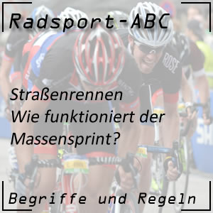 Radsport Massensprint