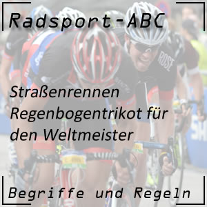 Radsport Regenbogentrikot