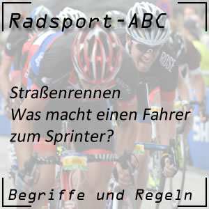 Radsport Sprinter