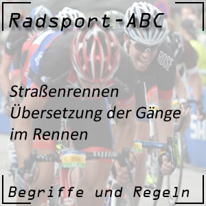 Übersetzung Rennrad und Schaltung