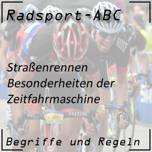 Radsport Zeitfahrmaschine