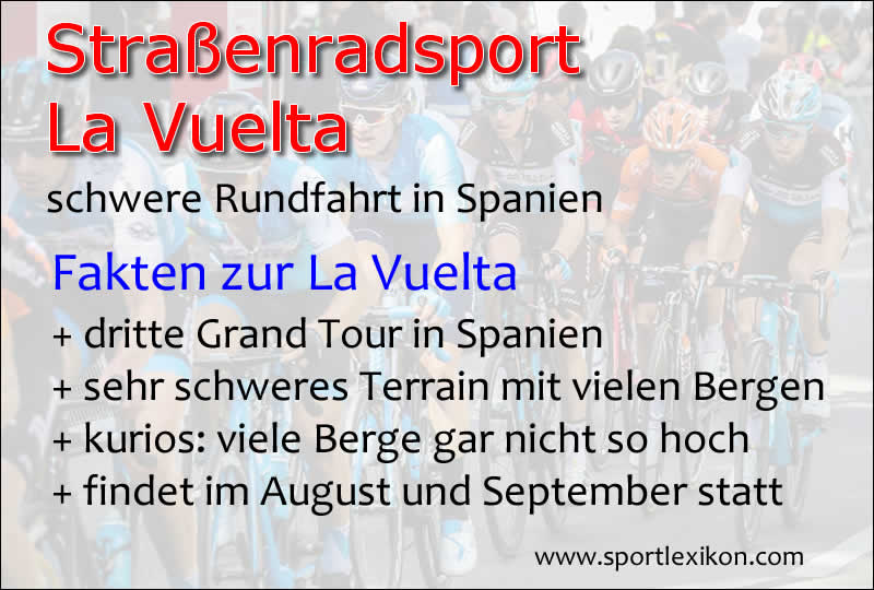 La Vuelta - Radrundfahrt in Spanien