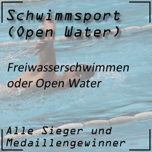 Freiwasserschwimmen im offenen Gewässer