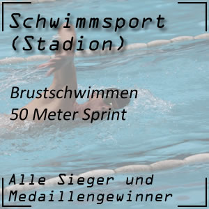 Brustschwimmen 50 Meter