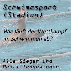 Ablauf beim Schwimmbewerb