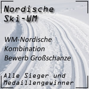 Nordische Ski-WM Nordische Kombination Großschanze