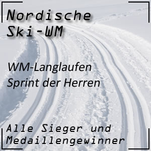 Nordische Ski-WM Langlauf-Sprint der Herren