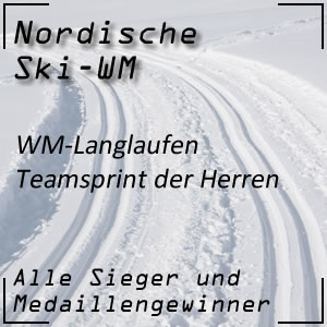 Nordische Ski-WM Teamsprint der Herren