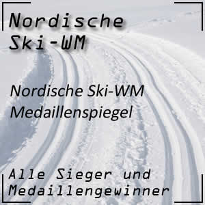 Nordische Ski-WM Medaillenspiegel
