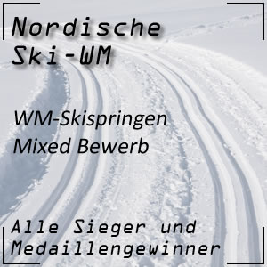 Nordische Ski-WM Skispringen Mixed-Bewerb