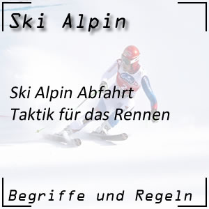 Ski Alpin Abfahrt Taktik