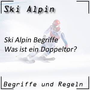 Ski Alpin Doppeltor