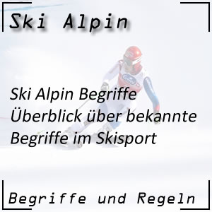 Ski Alpin Begriffe Überblick